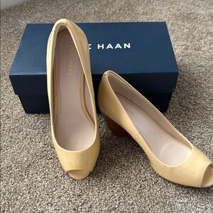 Cole Haan Yellow Heeled Shoes